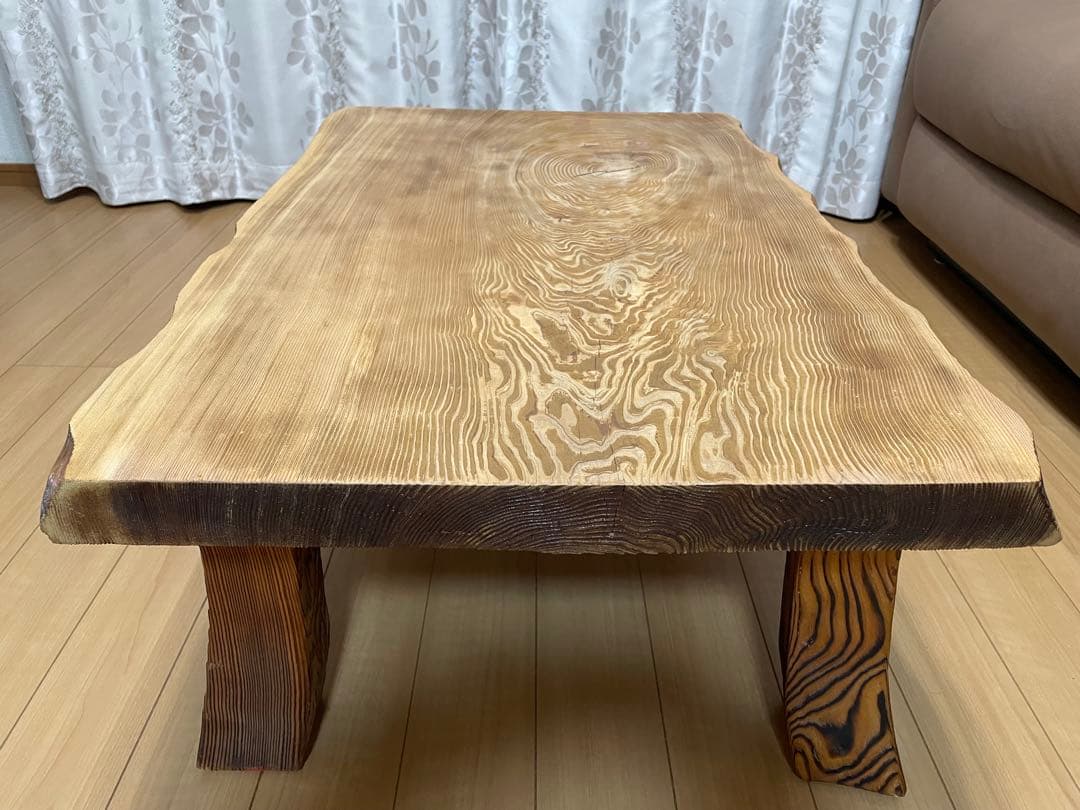 一枚板　無垢材 センターテーブル ローテーブル