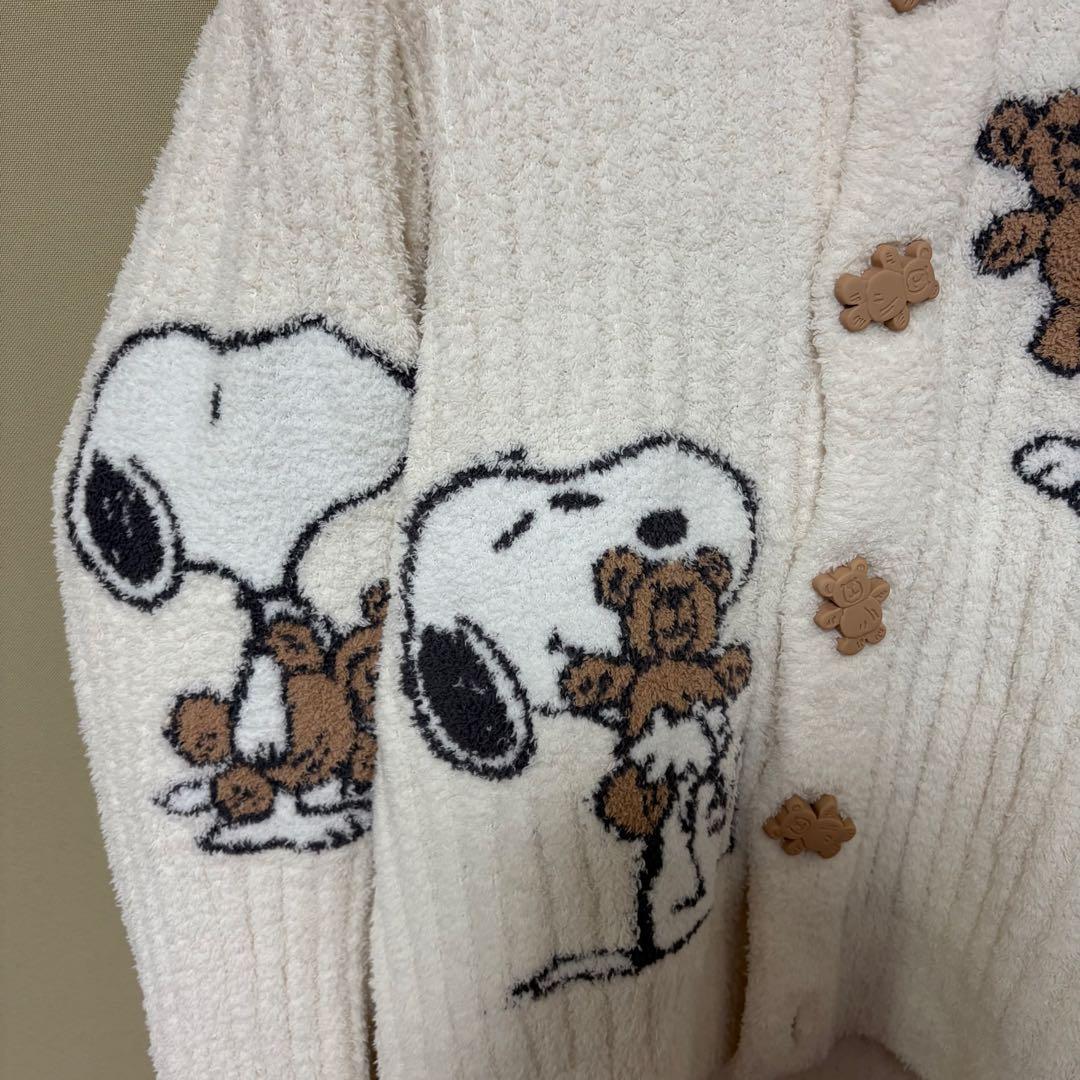 ジェラートピケ スヌーピー S~Mサイズショールカーデ