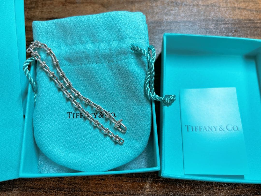 ティファニー TIFFANY ブレスレット　ハードウェア　マイクロリンク