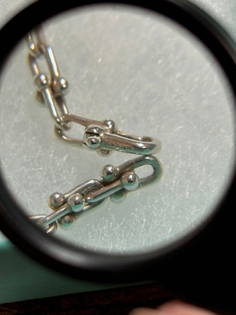 ティファニー TIFFANY ブレスレット　ハードウェア　マイクロリンク