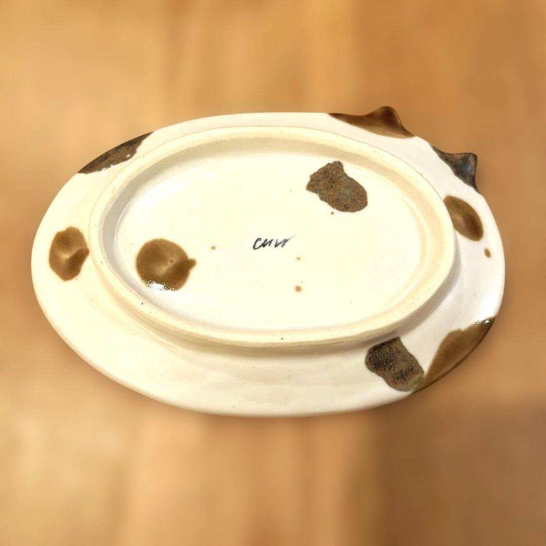 野上千晶さん　ねこたま皿セット