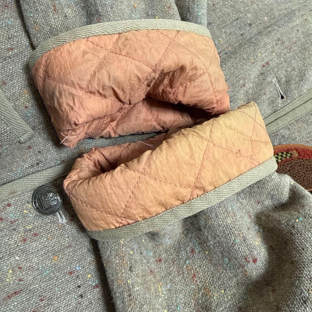 ピンクハウス　ワッペン付ツイードジャケット