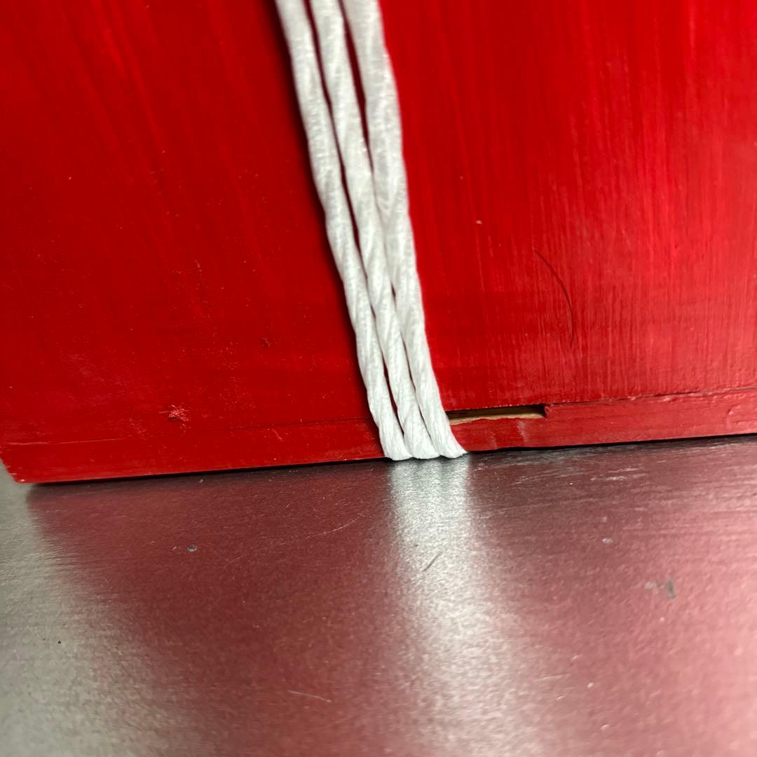 古伊万里、染錦、獅子、花絵、沈香壺、　塗り箱、付き、完品。