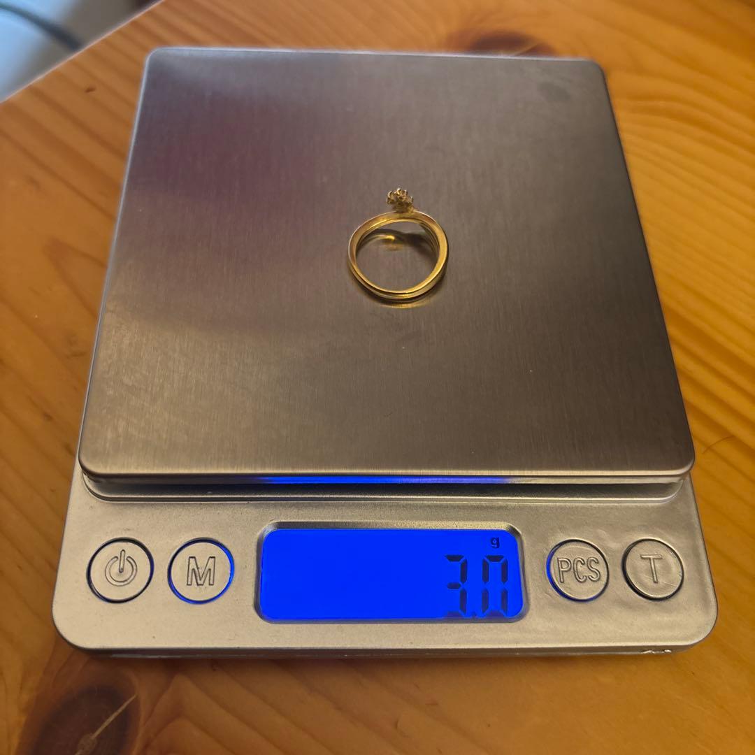 K18 ダイヤモンドリング