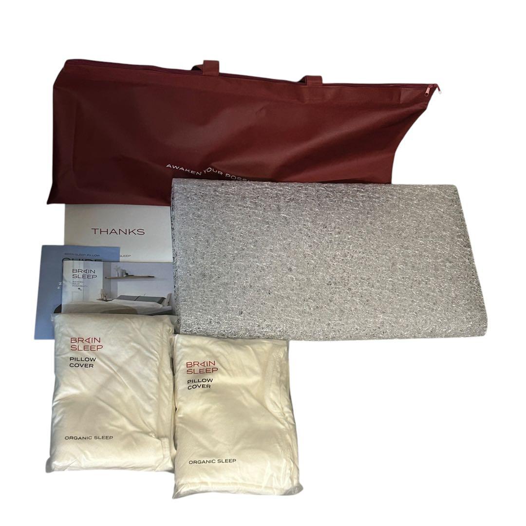 BRAIN SLEEP ブレインスリープピロー LOW 枕カバーセット 枕