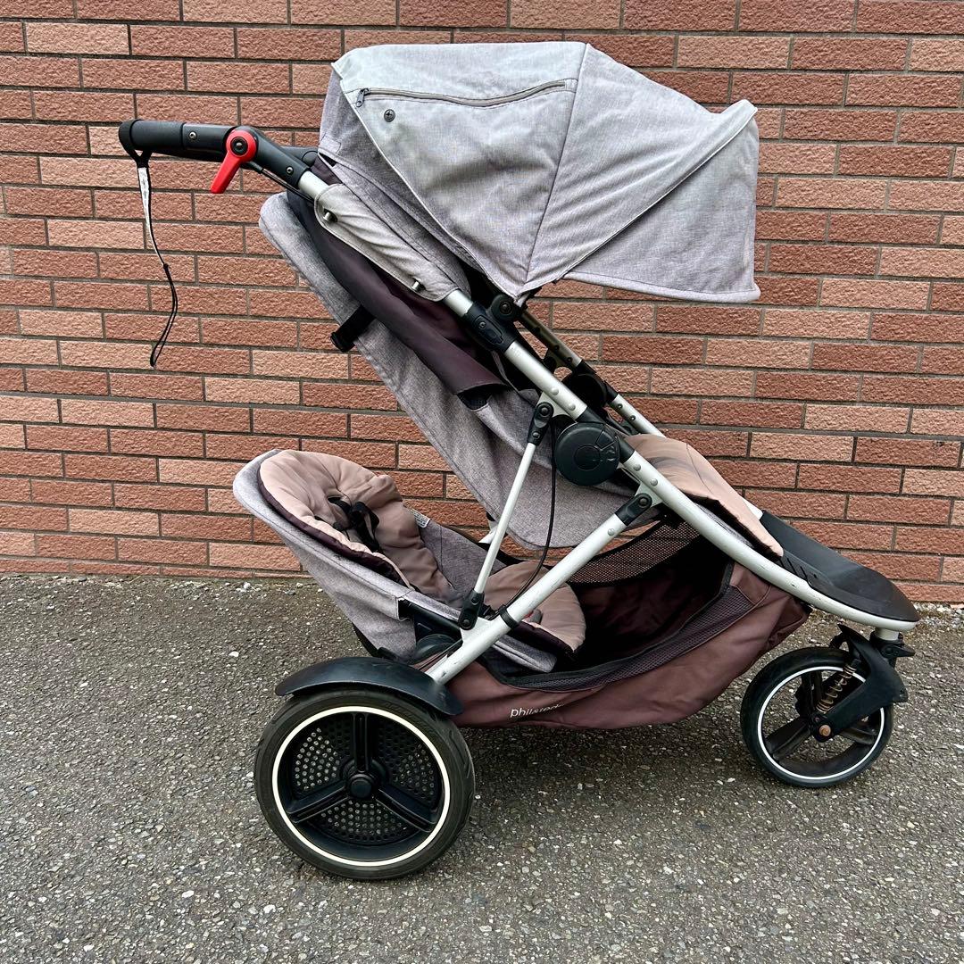 phil&teds Dash ベビーカー グレー