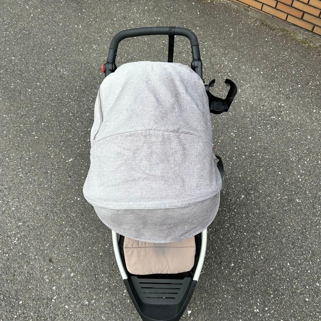 phil&teds Dash ベビーカー グレー