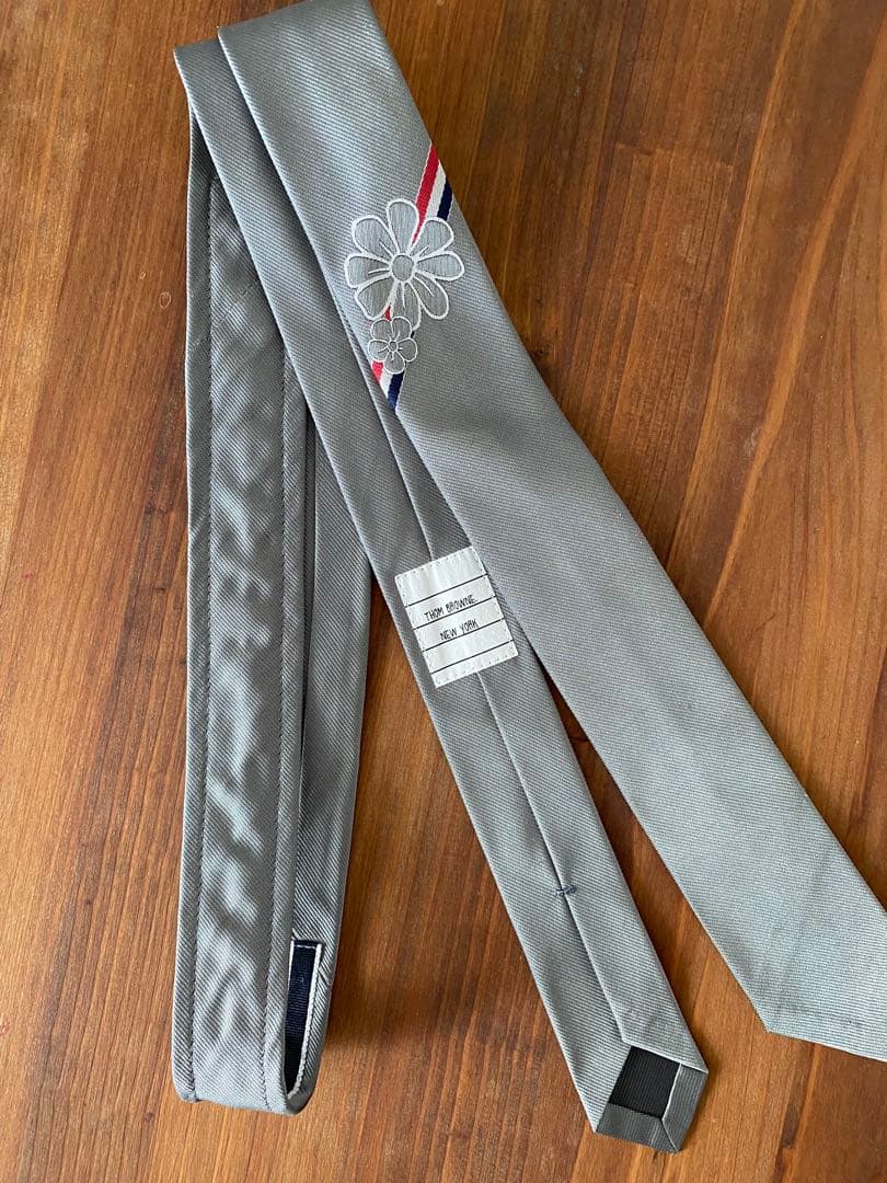 Thom Browne ×Heckel シルクネクタイ　トムブラウン　ナロータイ