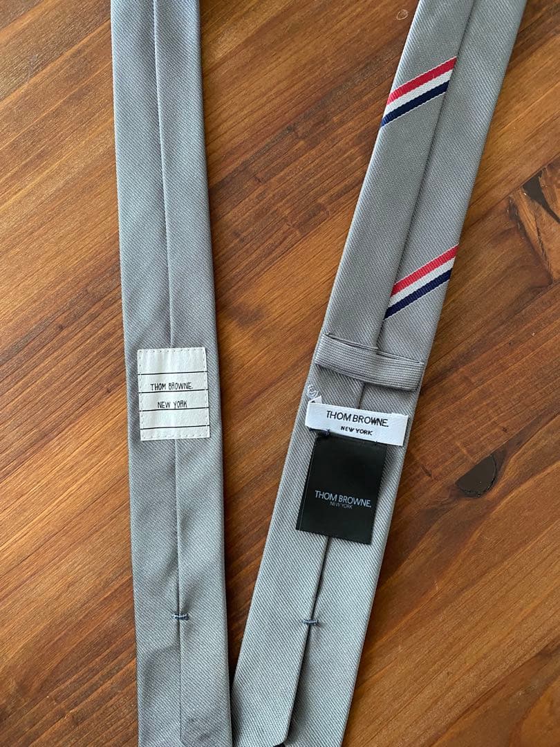 Thom Browne ×Heckel シルクネクタイ　トムブラウン　ナロータイ