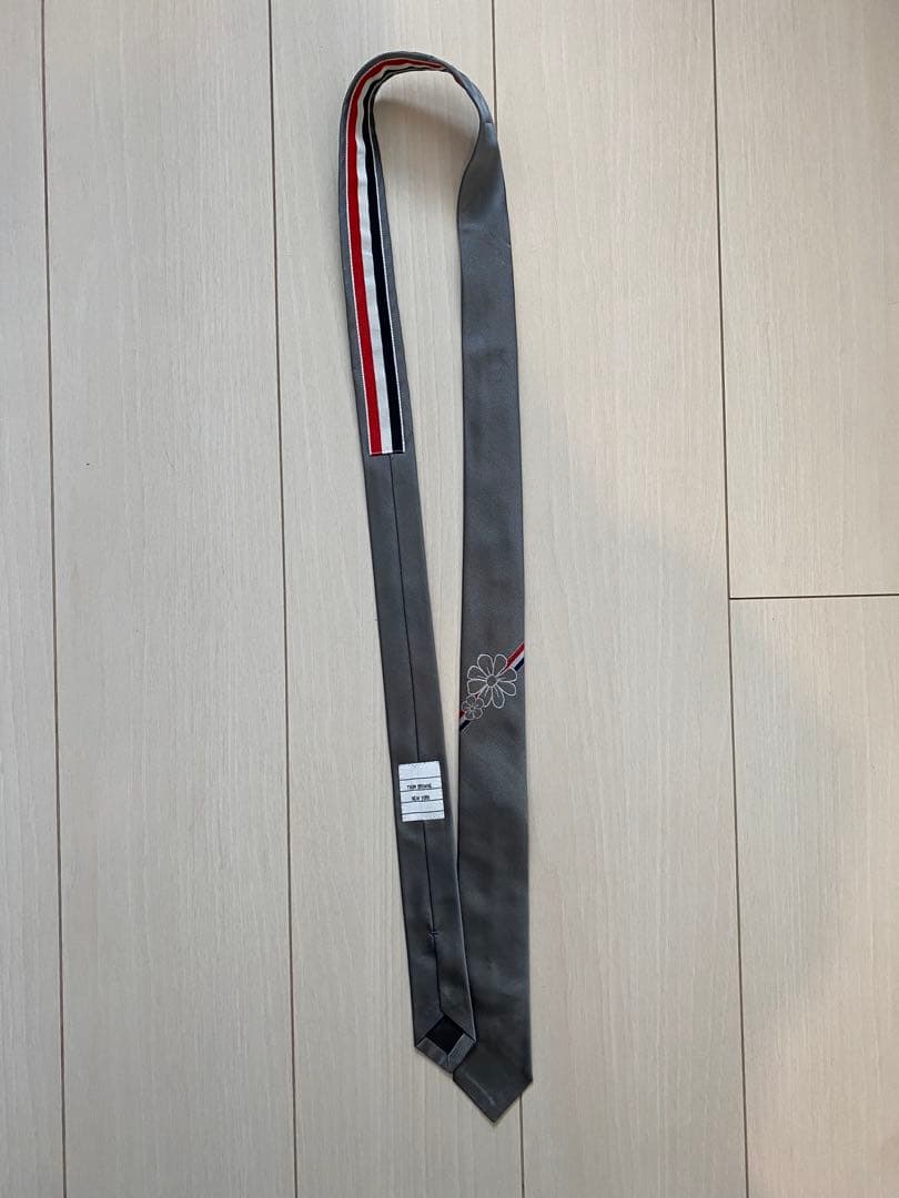 Thom Browne ×Heckel シルクネクタイ　トムブラウン　ナロータイ
