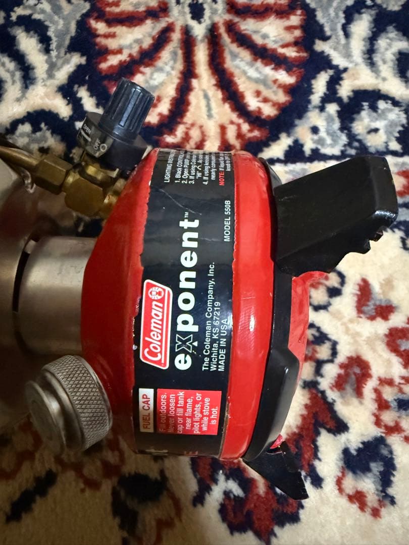 Coleman Exponent 550B マルチフューエルストーブ USA製