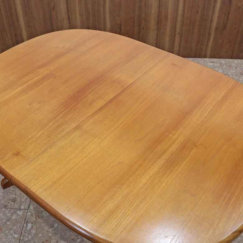 ダイニングテーブル 伸長式 イギリス ヴィンテージ ホワイトニュートン