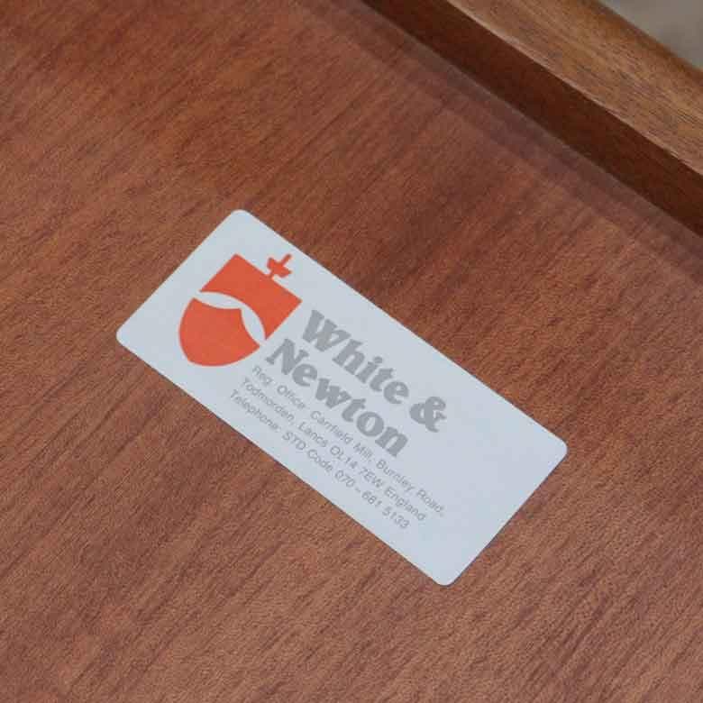 ダイニングテーブル 伸長式 イギリス ヴィンテージ ホワイトニュートン