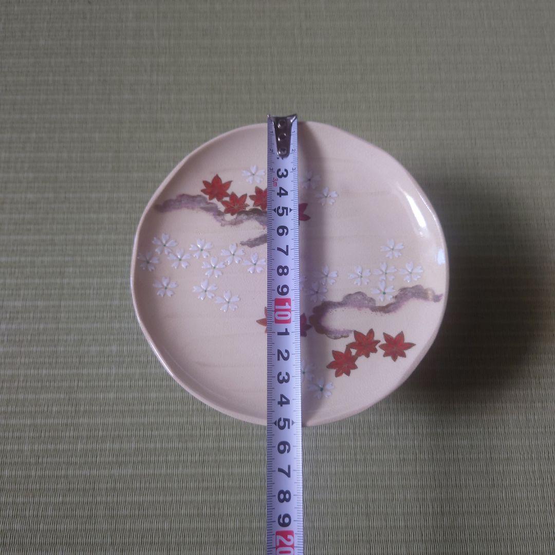 仁清雲錦画 茶巾台 f平安祥山作　茶道/茶道具