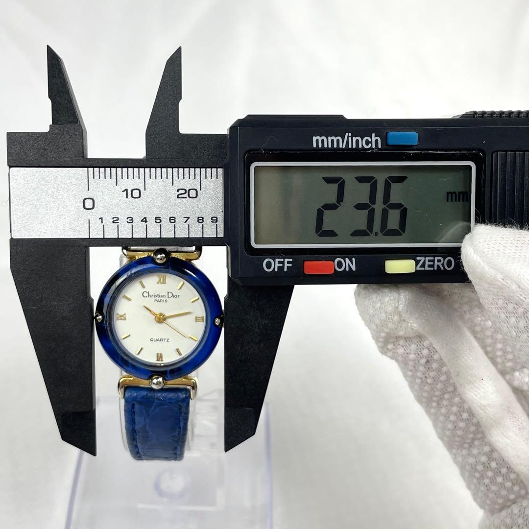 【稼働/新品電池】クリスチャンディオール　チェンジベゼル　腕時計　レディース