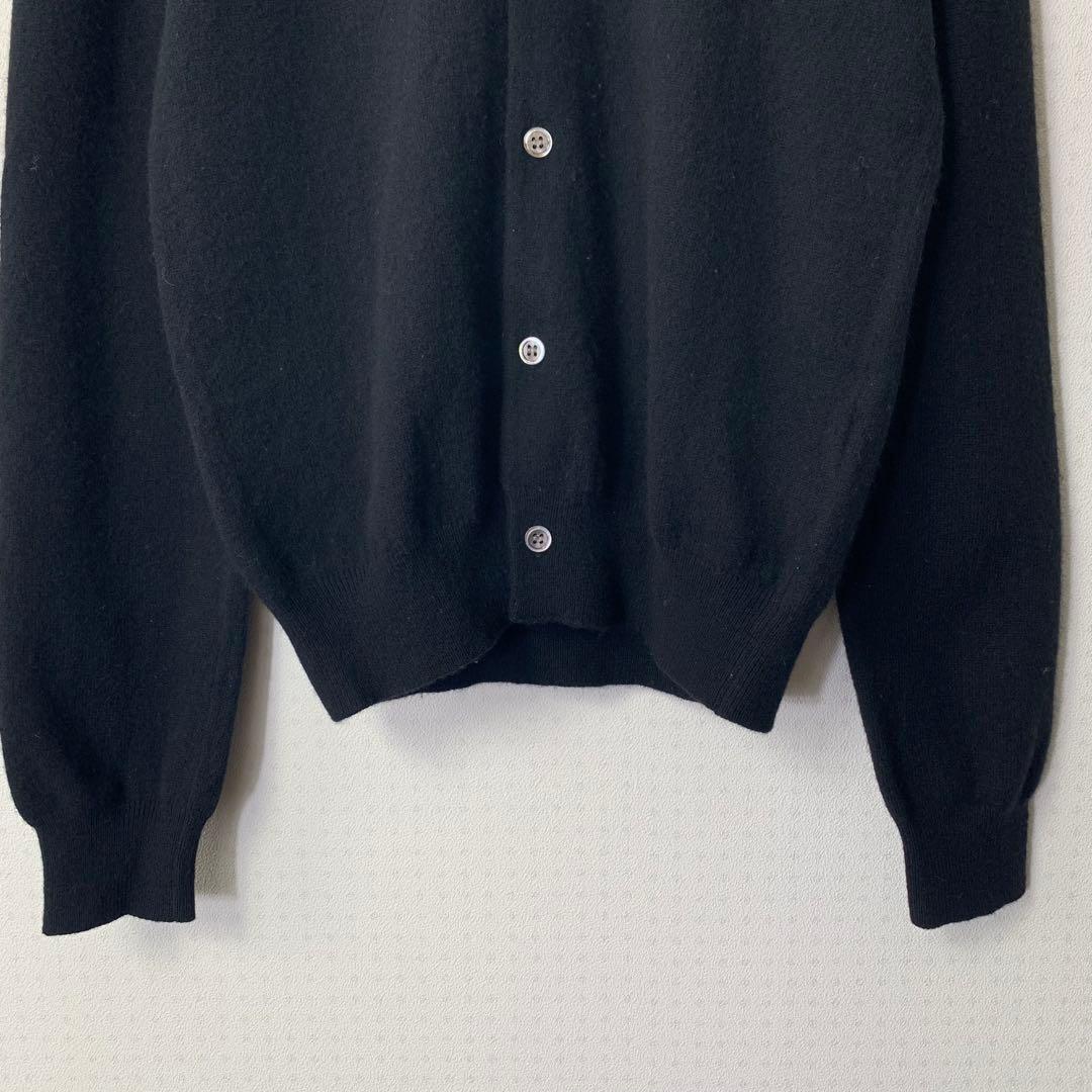 PLAY COMME des GARCONS カーディガン M ブラック 刺繍