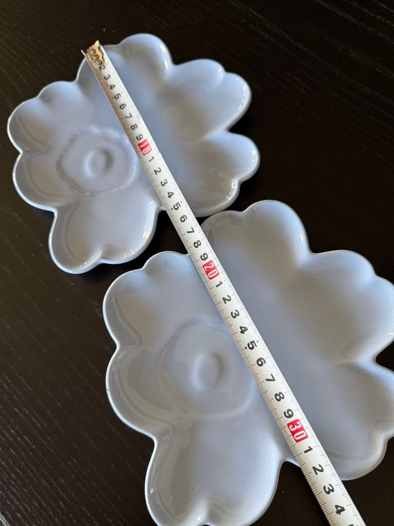 マリメッコ ウニッコ 2025 プレート ライトブルー　2枚セット　表参道店購入