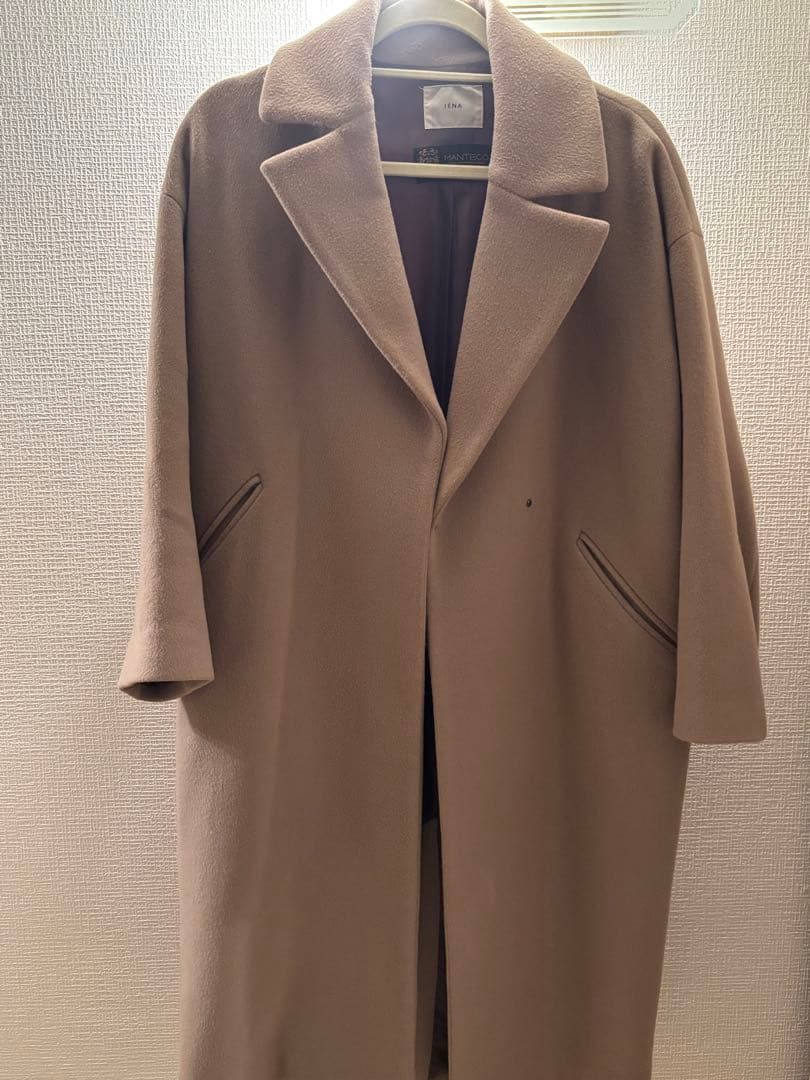IENA イエナ MANTECOオーバーチェスターコート M ベージュ