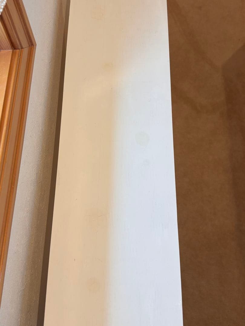 マントルピース ハンドメイド ホワイト インテリア　飾り棚 暖炉 リビング 家具