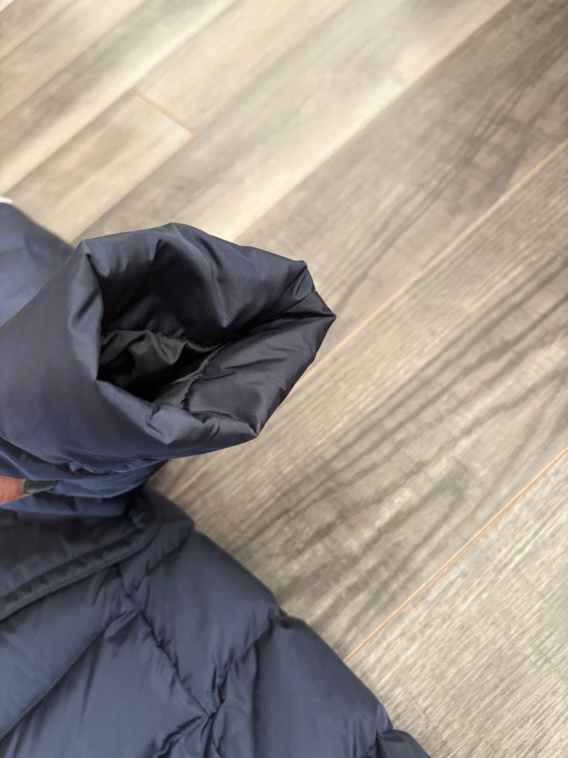 【美品】Moncler モンクレール ロングダウンGRIVE⭐︎ネイビー/S