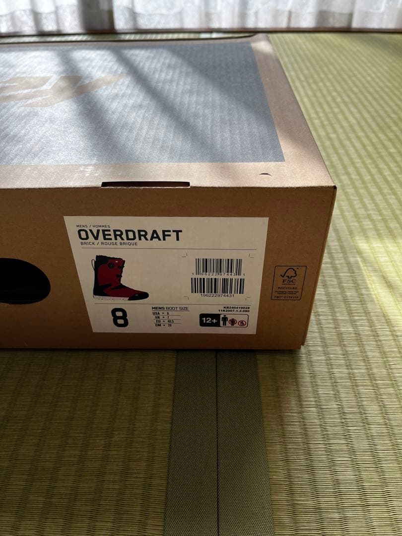土日限定値下げ　K2 OVERDRAFTスノーボードブーツ BOA紐 26