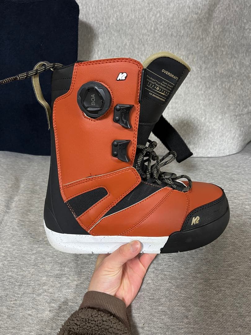 土日限定値下げ　K2 OVERDRAFTスノーボードブーツ BOA紐 26