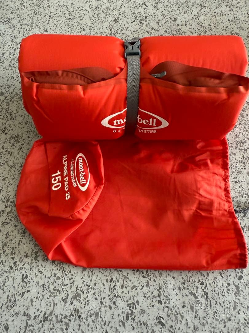 mont-bell ALPINE PAD 25 スリーピングマット 150