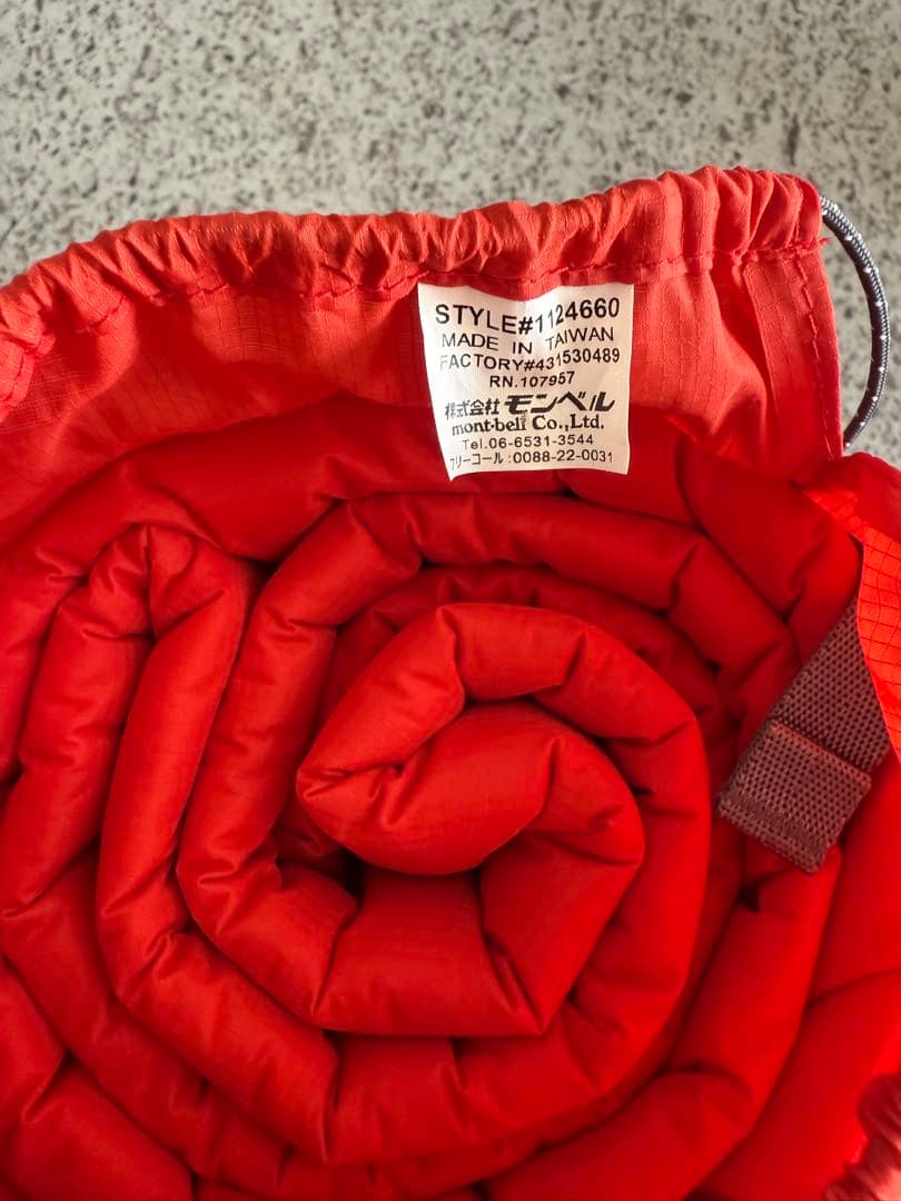 mont-bell ALPINE PAD 25 スリーピングマット 150