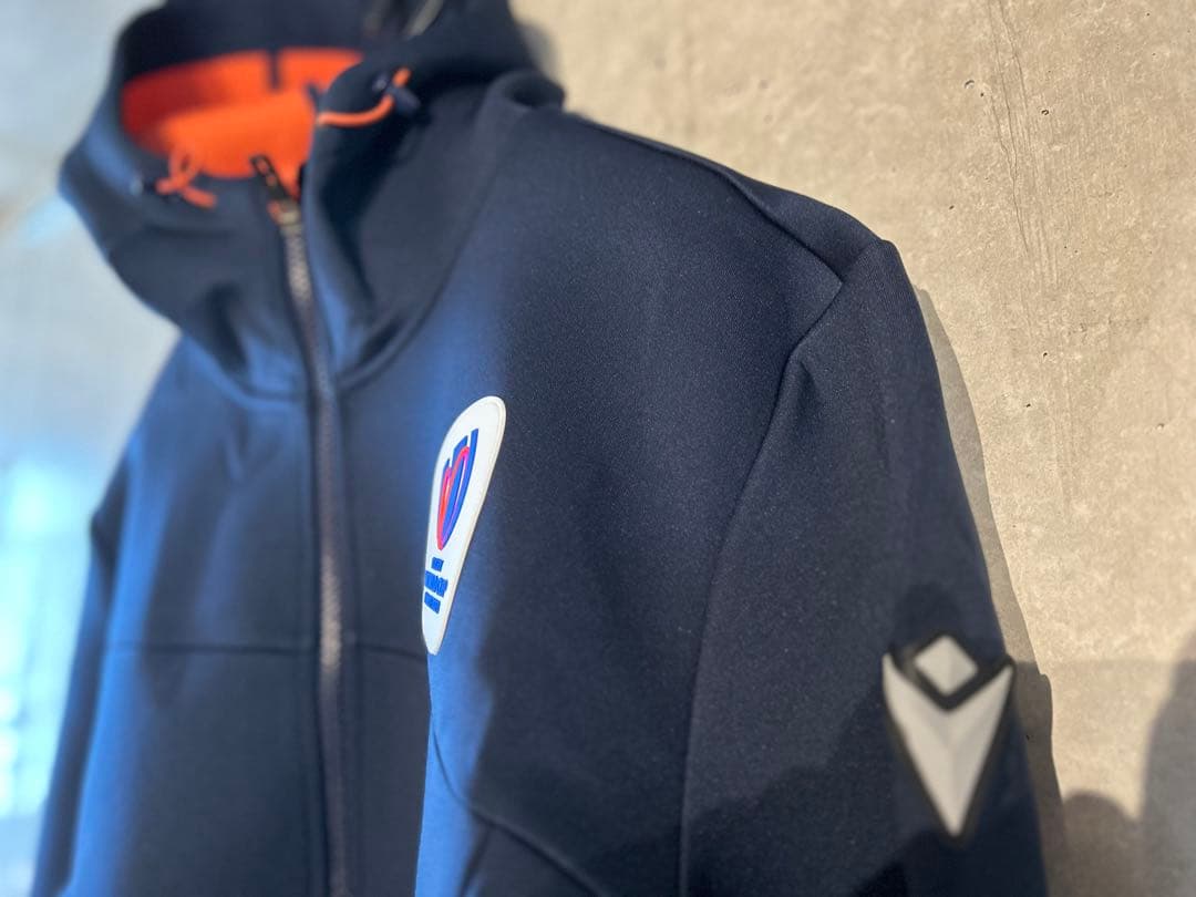 [新品]ラグビーワールドカップ 2023 フランス macronサーモジャケット