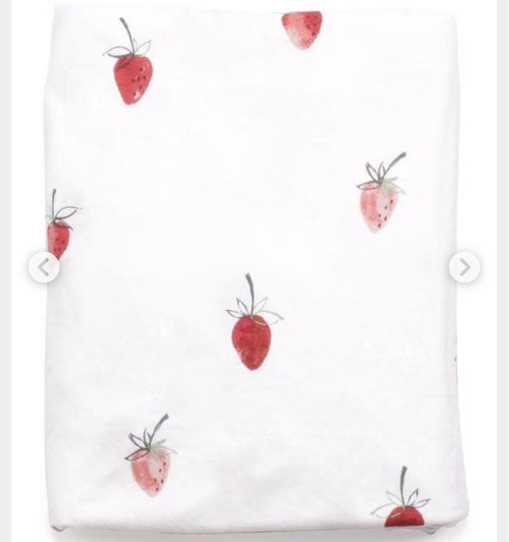 gelato pique シングル いちご柄シーツセット