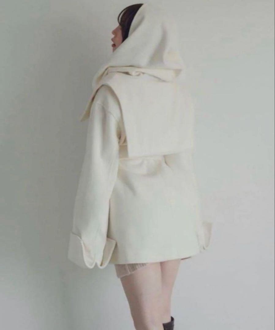 ジャケット・アウター andmary Ange short coat Ivory