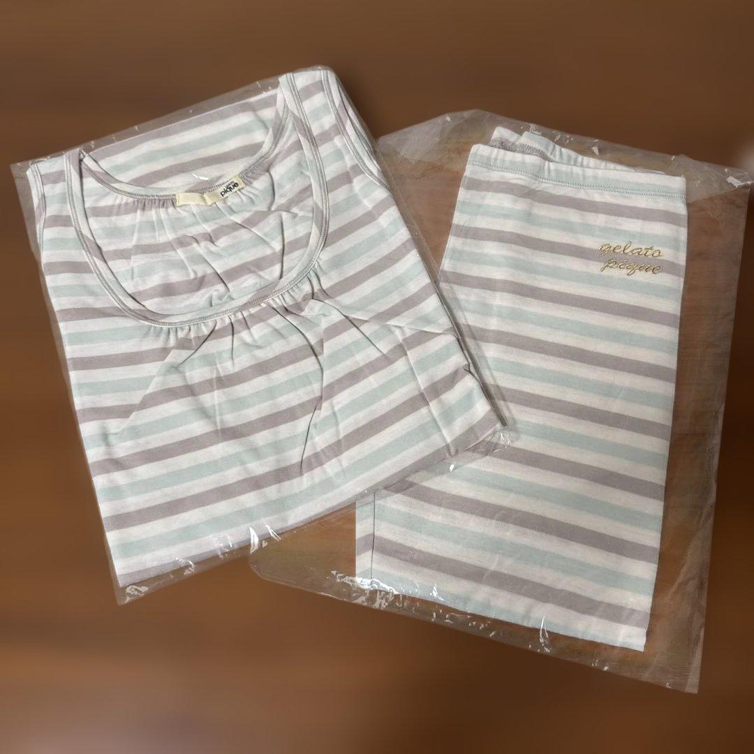 gelato pique ルームウェアセット ホワイト