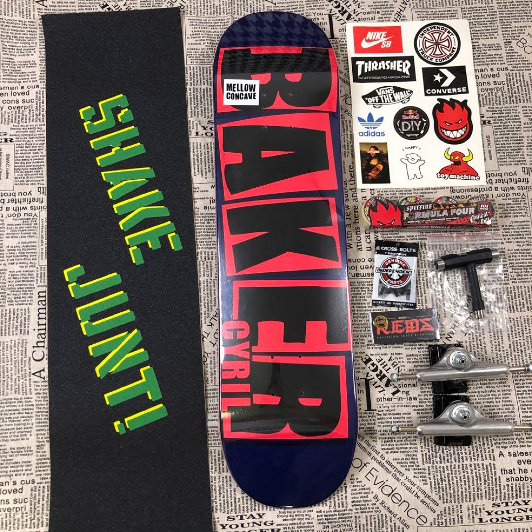 BAKER スケートボード スケボーセット 8.0