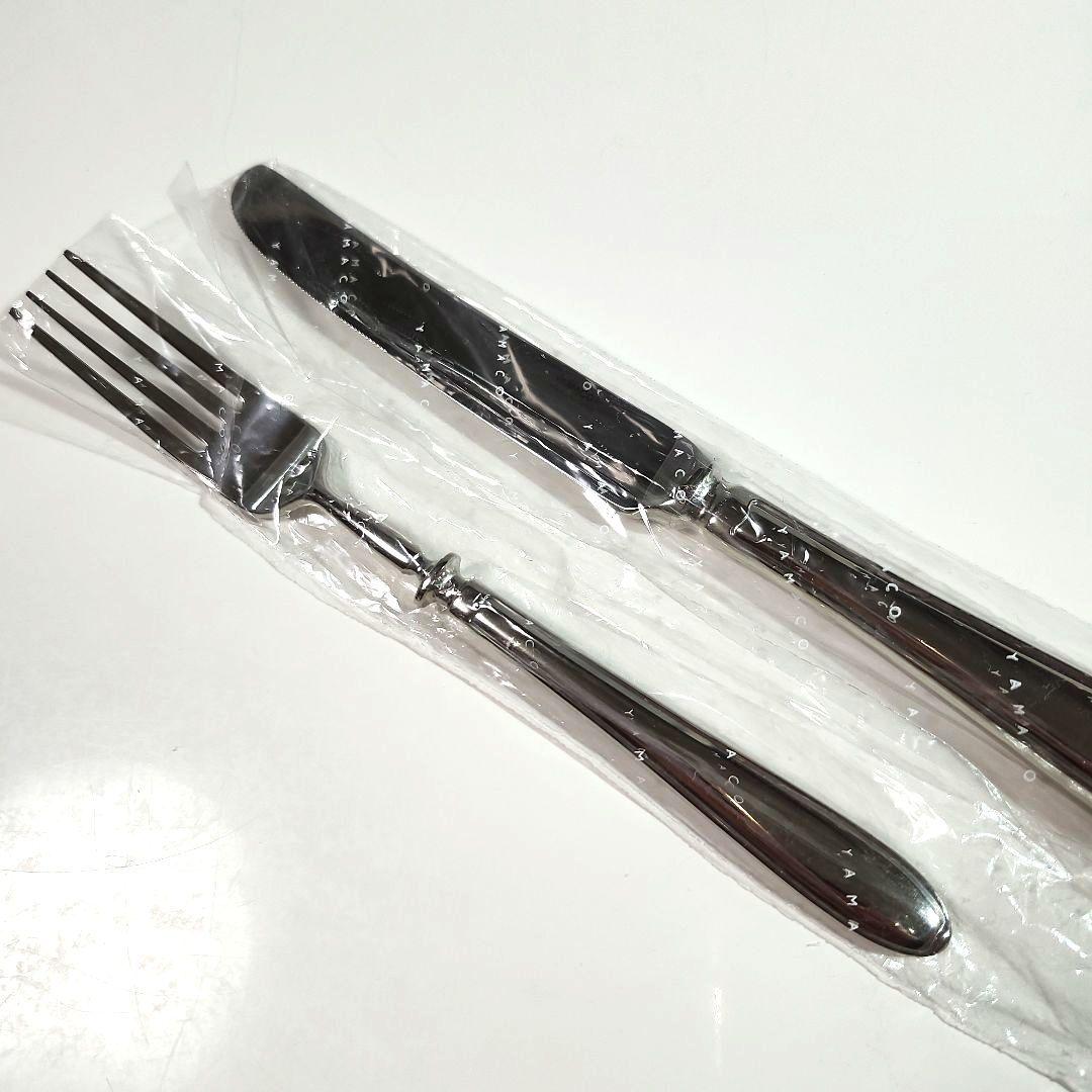 新品未使用 YAMACO ステンレス ナイフ&フォーク 6セット