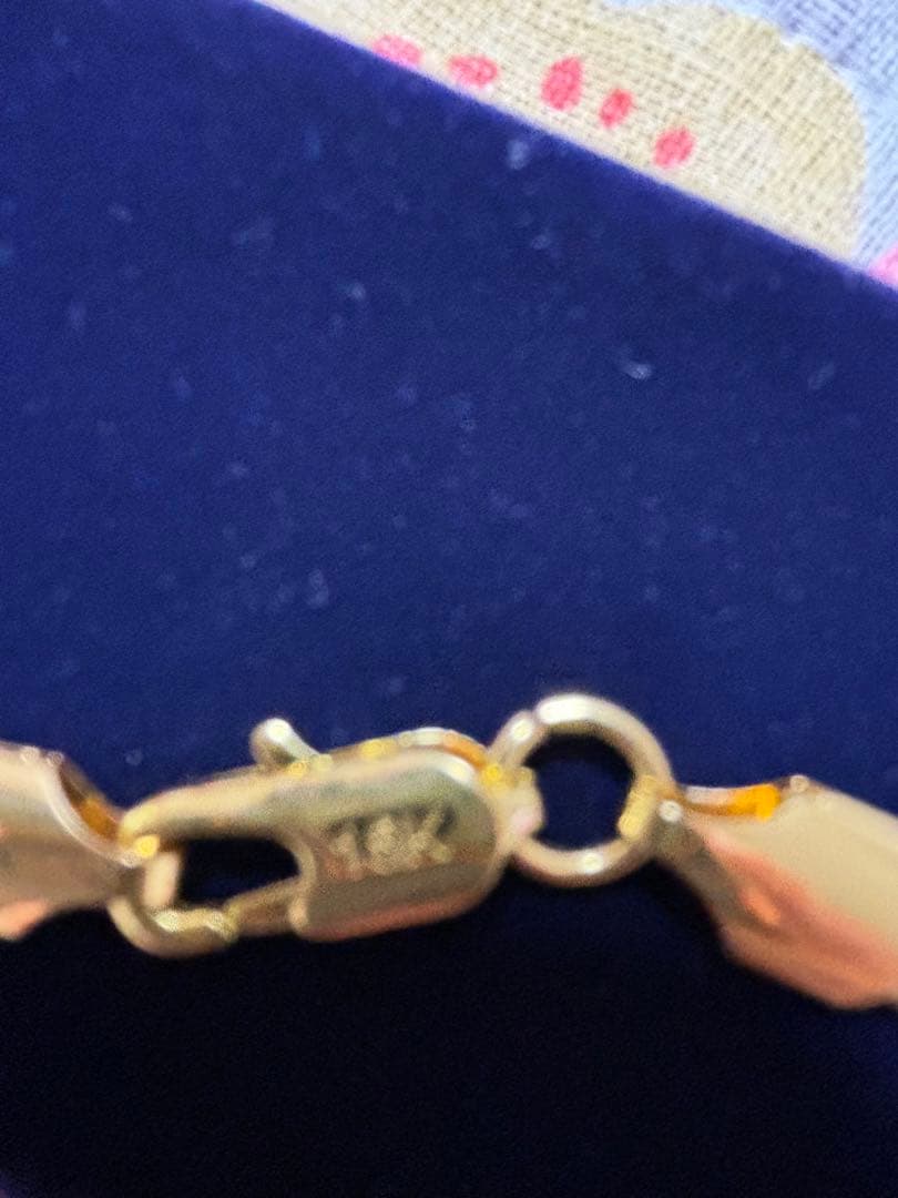 18K刻印あり　ネックレス