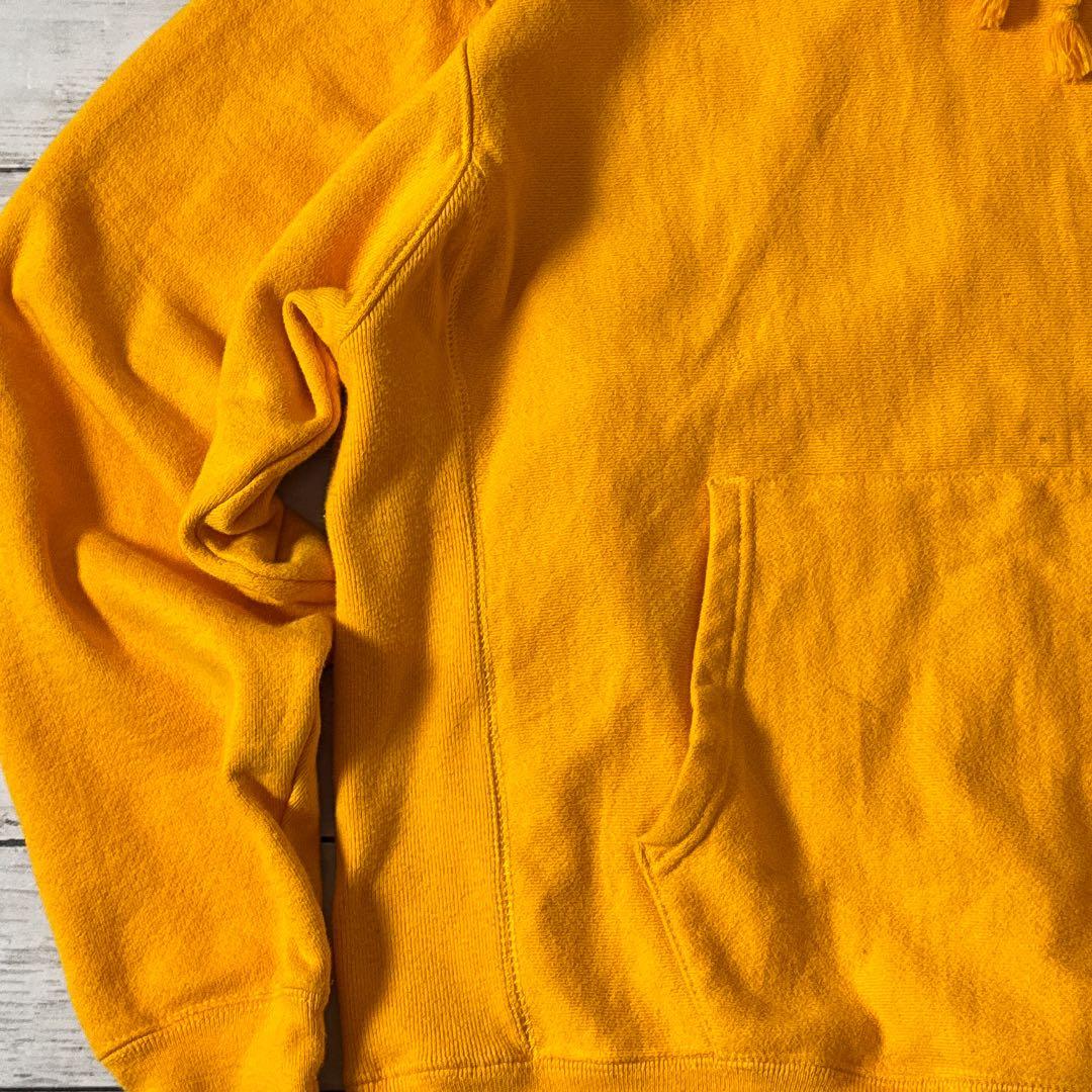K*i様 Champion リバースウィーブ パーカー イエロー L 2XL ホ