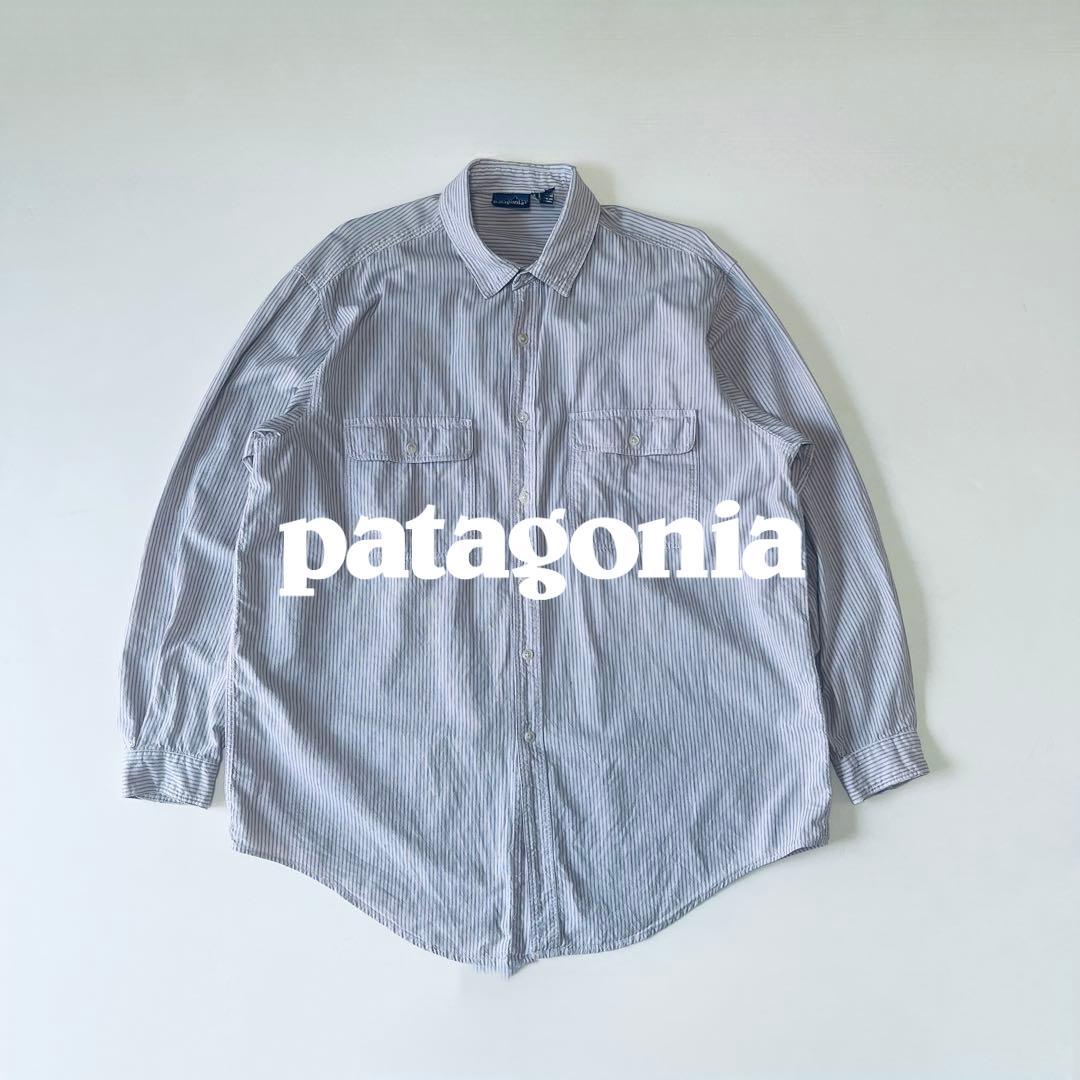 断*捨様 Patagonia 80s ダブルストライプシャツ 香港製