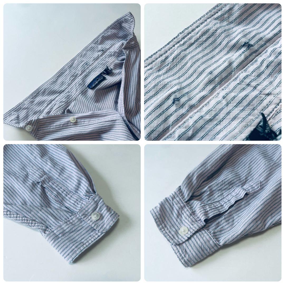 断*捨様 Patagonia 80s ダブルストライプシャツ 香港製