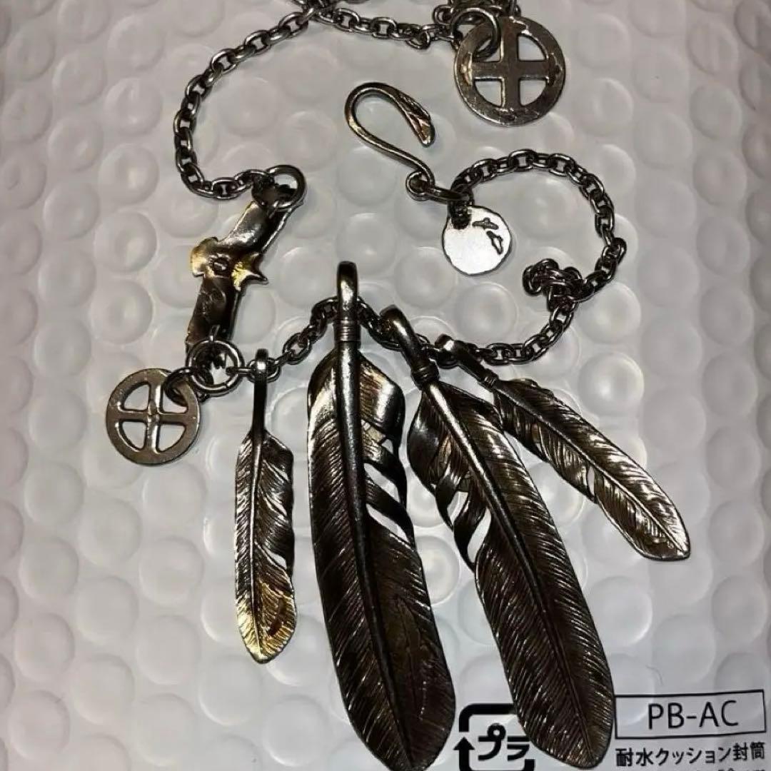 ケンキクチ　フェザー　ネックレスセット　神セット