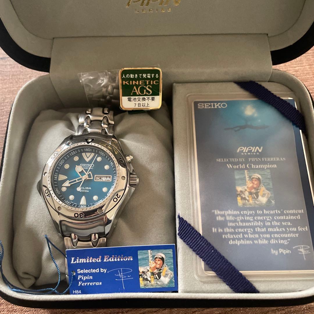 SEIKOピピンモデル　ダイバーズウォッチスキューバ200超希少1500本限定