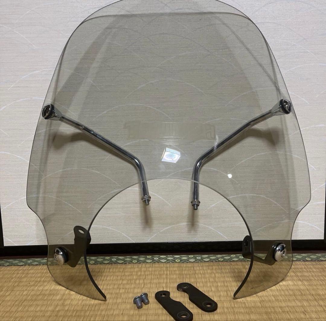 ★希少 ボンネビル T100 純正 サマースクリーン