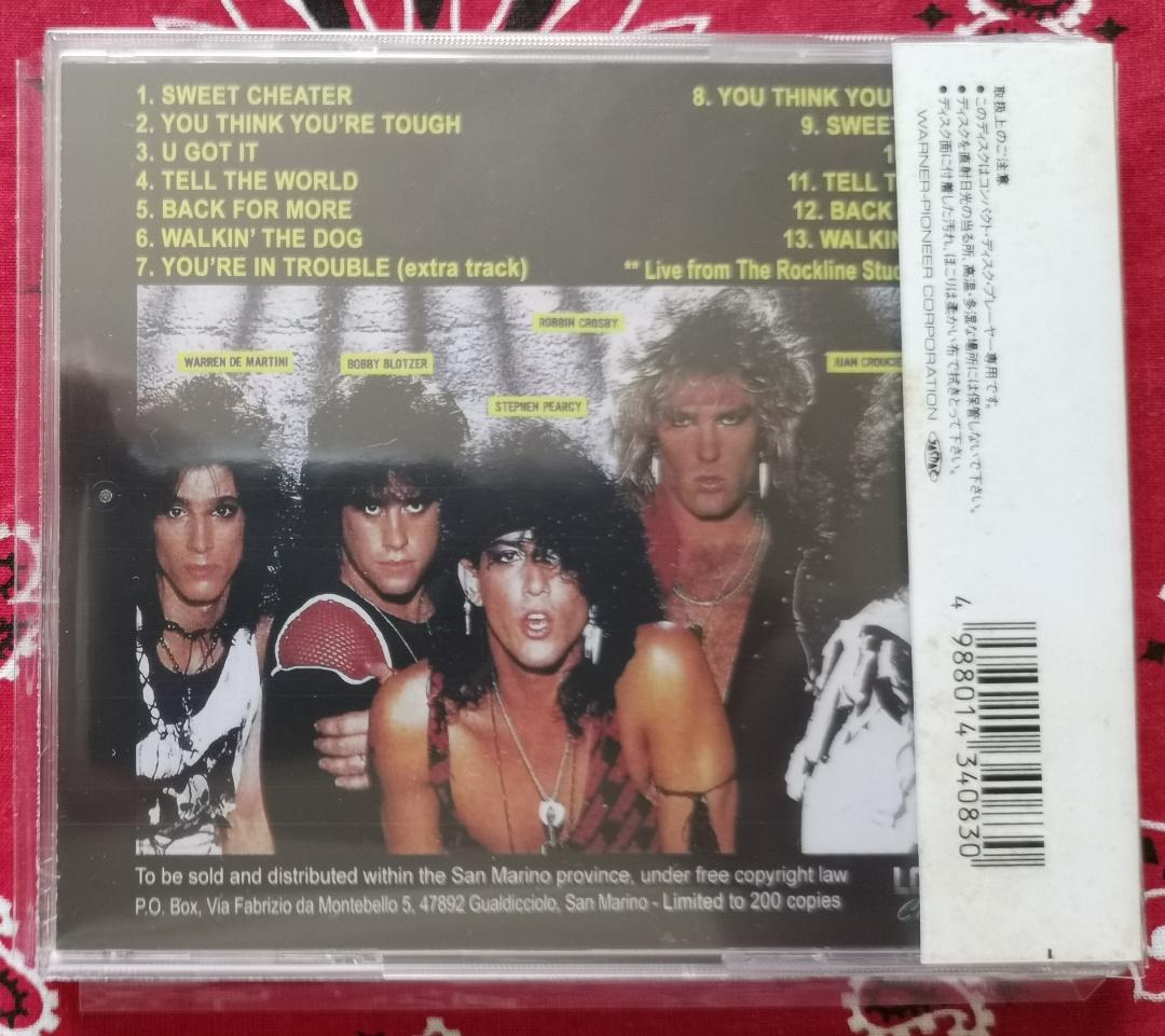 M*o様 ラット RATT デビュー盤 40周年記念盤 おまけ付き