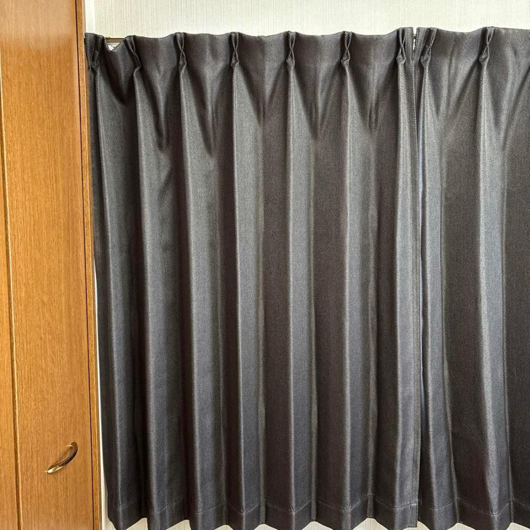 無印良品　8枚セット　プリーツカーテン　4枚　レースカーテン　4枚
