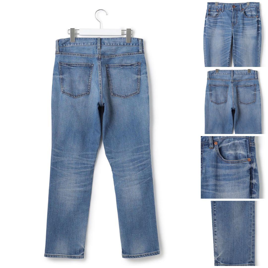 大きいサイズ48＊２３区 本澤裕治氏 ボーイフィット デニム＊自由区ICB組曲