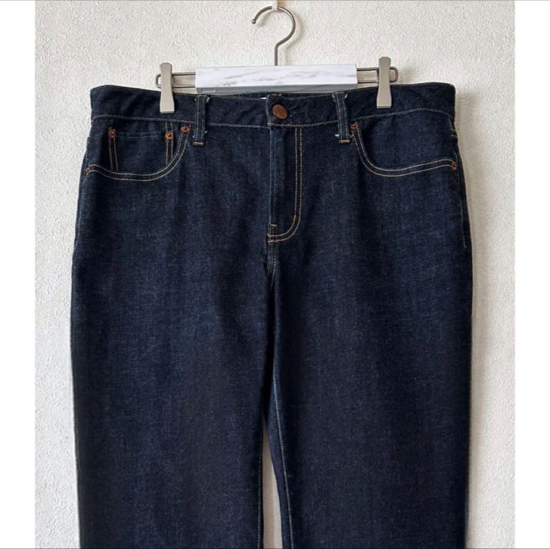 大きいサイズ48＊２３区 本澤裕治氏 ボーイフィット デニム＊自由区ICB組曲