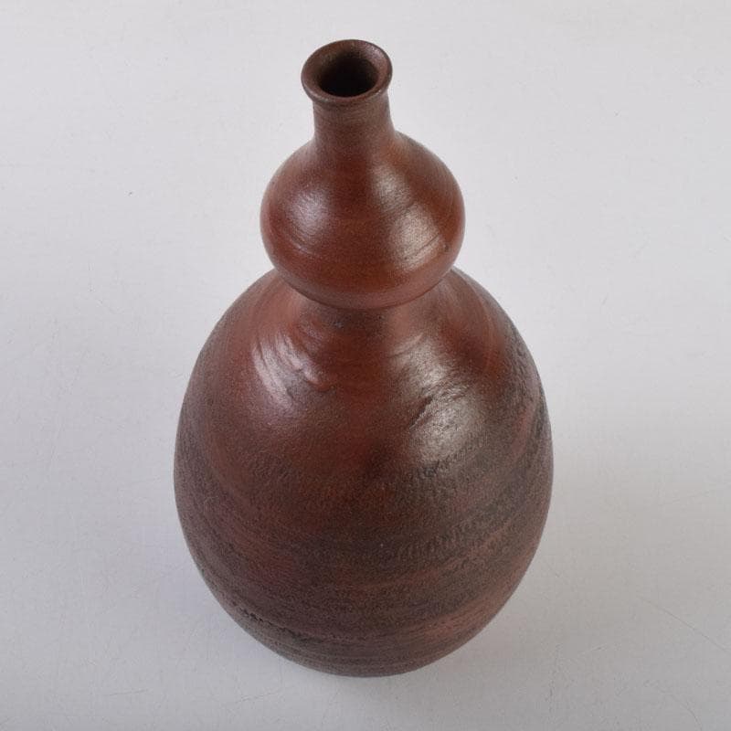 桂又三郎極め　江戸初期　古備前　献上手瓢徳利　V　8957