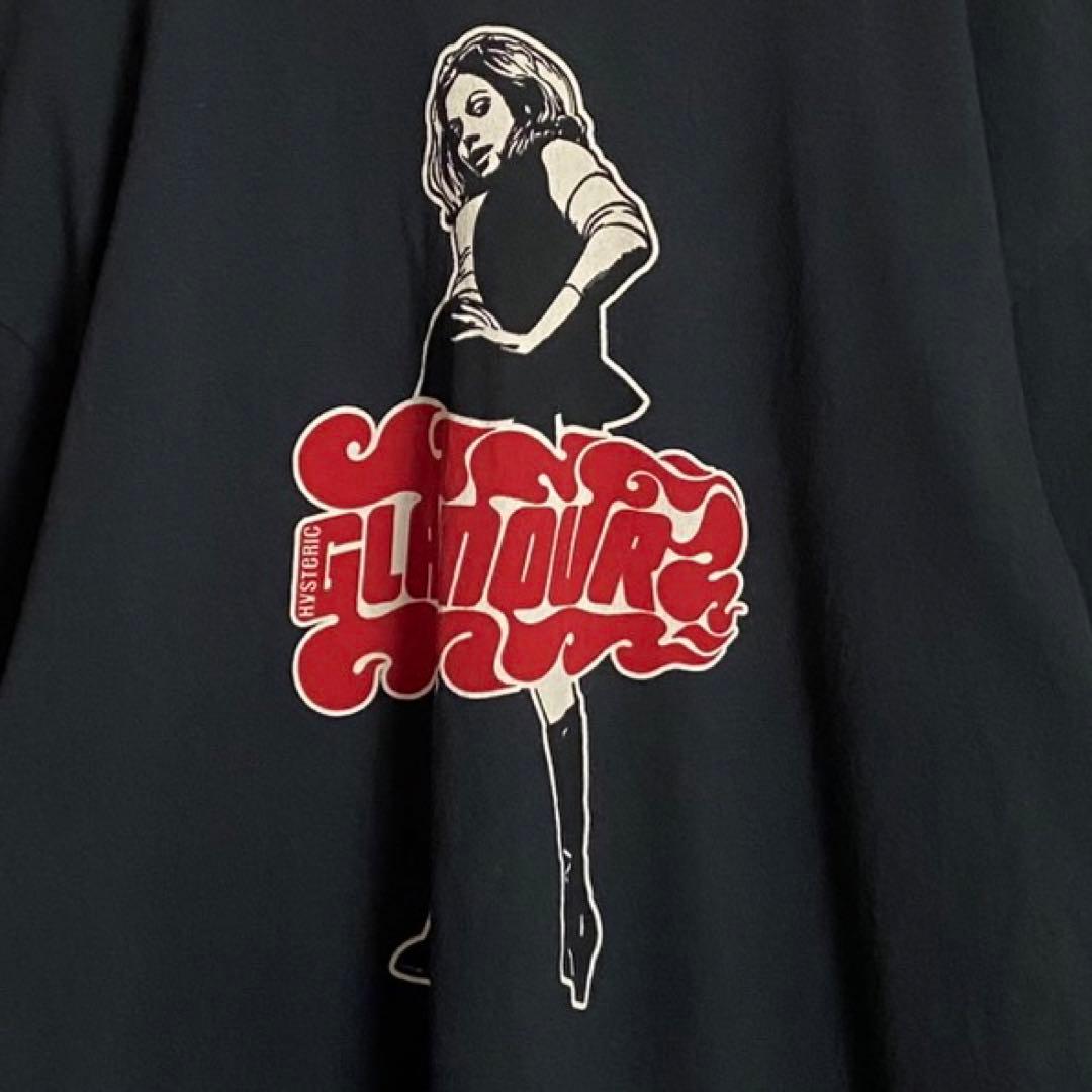 ゆ　ヒステリックグラマー 長袖 ロンT ヒスガール ビックロゴ