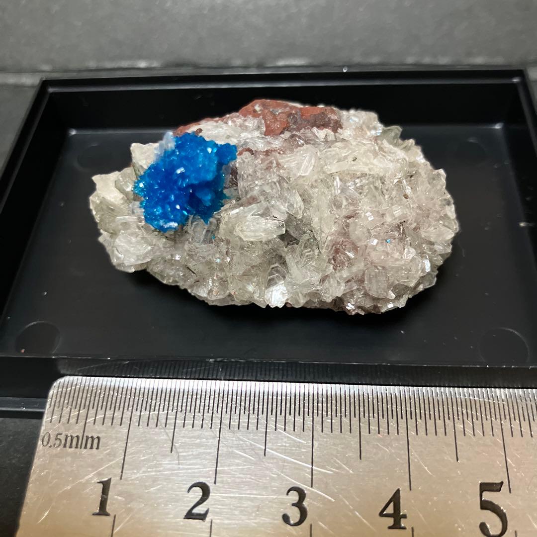 ②カバンシ石　カバンサイト　標本　原石　天然石　鉱物　鉱石　青　ブルー