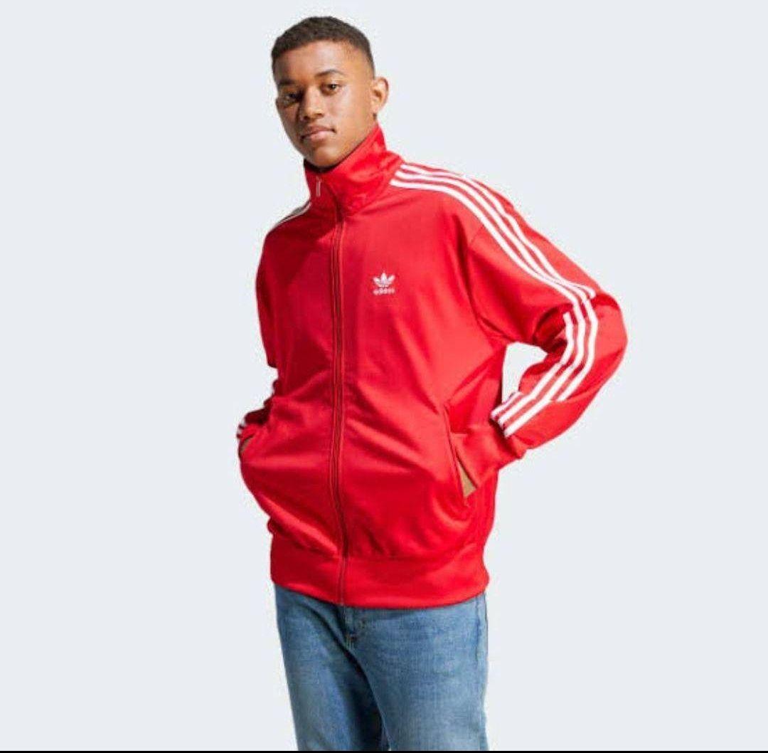 アディダス ファイヤーバード 赤 トラックジャケット ジャージ レディースM