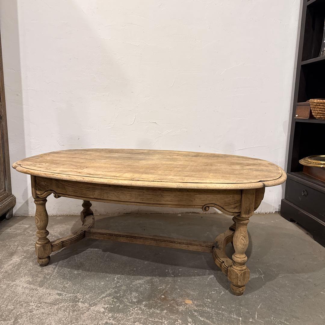 ヴィンテージ　コーヒーテーブル　剥離